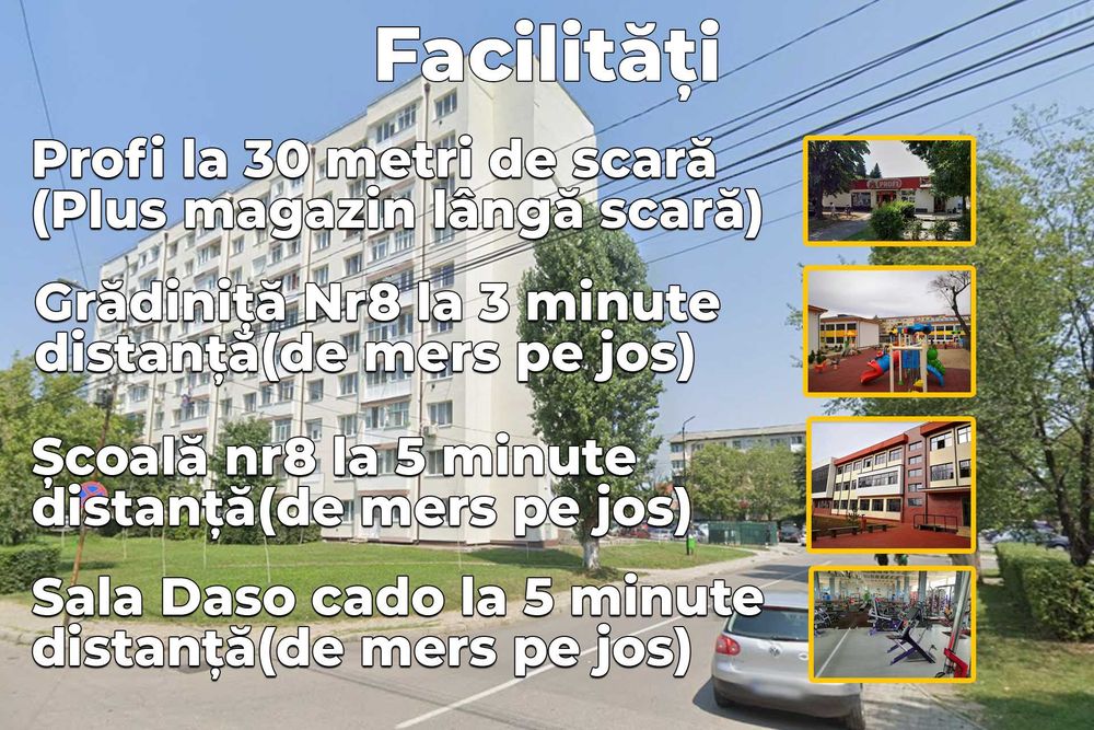 De vânzare: Garsonieră modernă - Micro 9 Târgoviște (Str. Avram Iancu, Bl. 54)