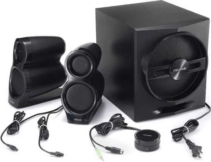 Колонки Стереосистемы Microlab T10/2.1/56W RMS(16*2+24W) Bluetooth 4.0