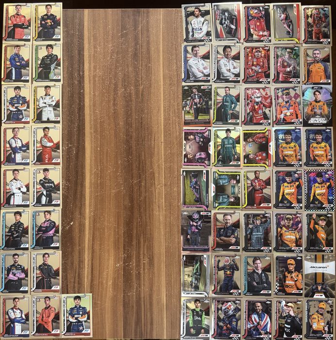 Карти Formula 1 / F2 / F3 Topps – F1 2€ | F2/F3 1.5€ | специални 3€