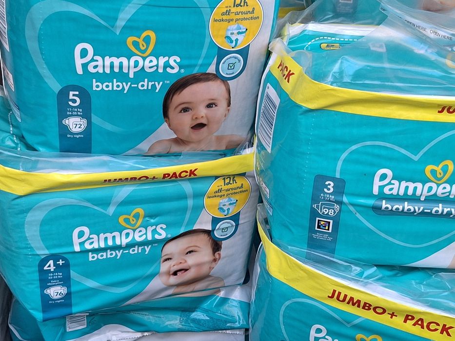 Памперси различни размери