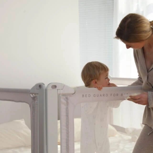 Protectie laterala pat XXL inaltime ajustabila 81-96 cm