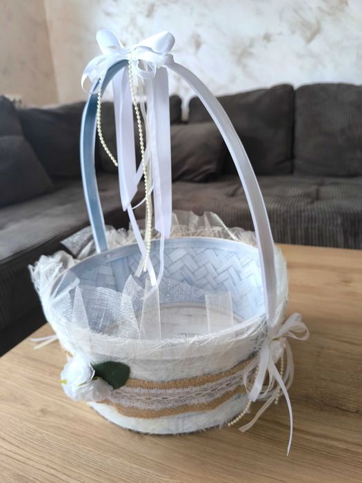 Аксесоари за сватба, цветчета, кошници,подаръци за гости,букети