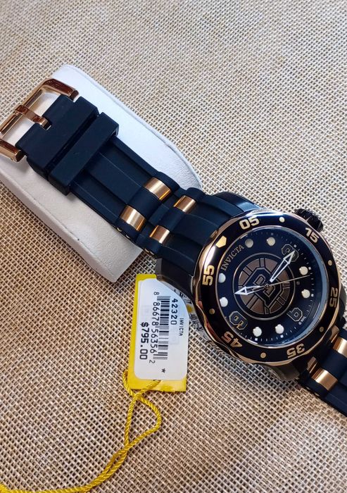 Ceas Invicta NHL Boston Bruins Quartz Black Dial IN- 42320 Barbati
