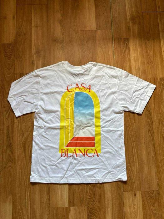 Tricou CasaBlanca cu eticheta (nu Nike, Gucci, Adidas, Balenciaga)