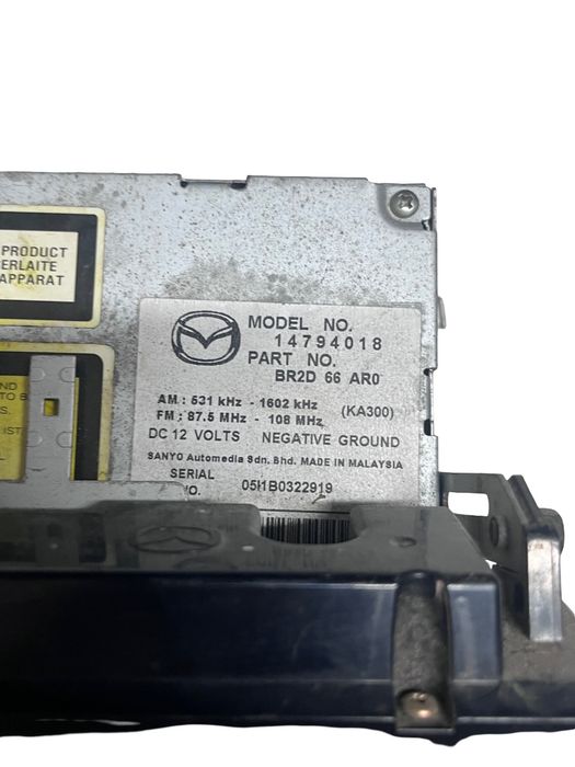 Radio Cd Mazda 3 Bk 2003 - 2009 Br2D66Ar0