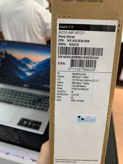 Acer Notebook Ryzen 5 5500
