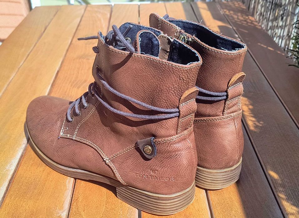 Зимни ниски боти Tom Tailor