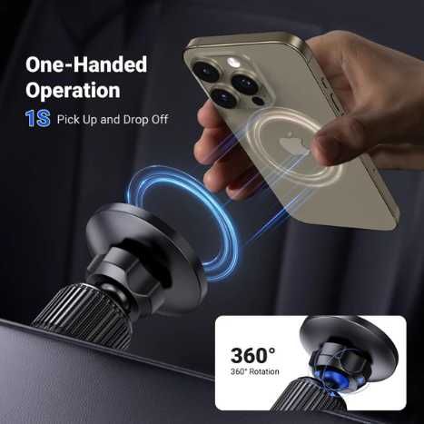 Suport Magnetic auto pentru telefon GlaRid