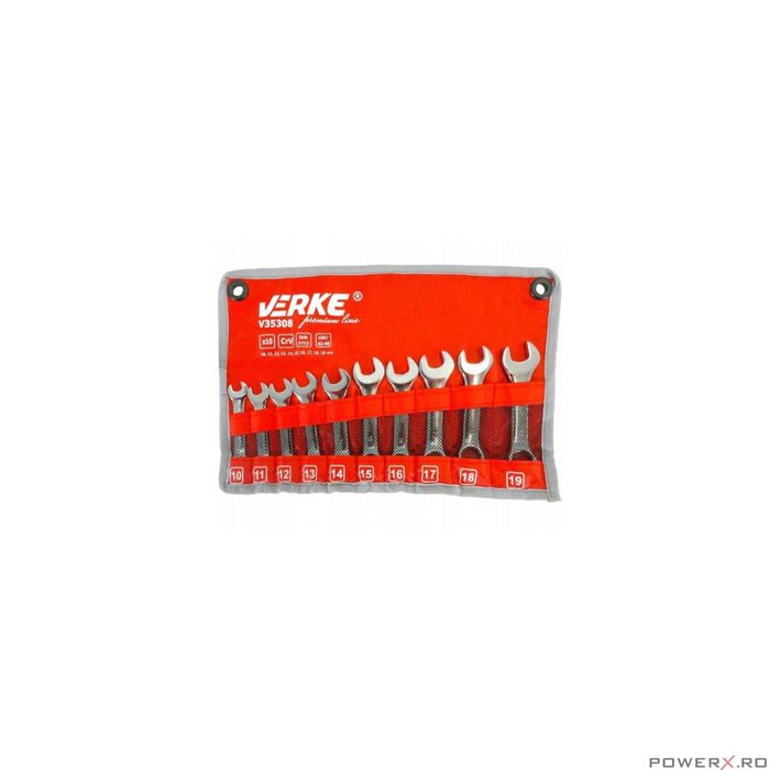 Set chei combinate 10 bucati 10-19mm Verke
