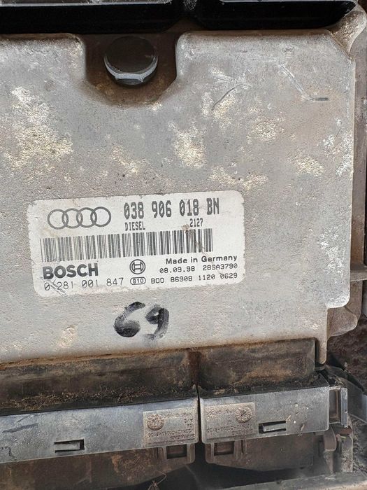 Компютър моторен еку ecu електронен блок двигател ауди а3 1.9тди