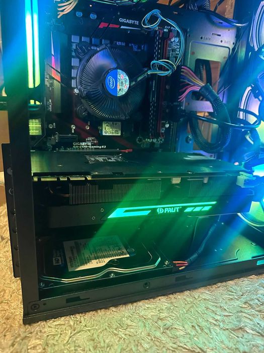 PC GAMING I7 7700K 16 GB DDR4 256 SSD PV GTX 1070 sau AMD 5700 XT 8 GB