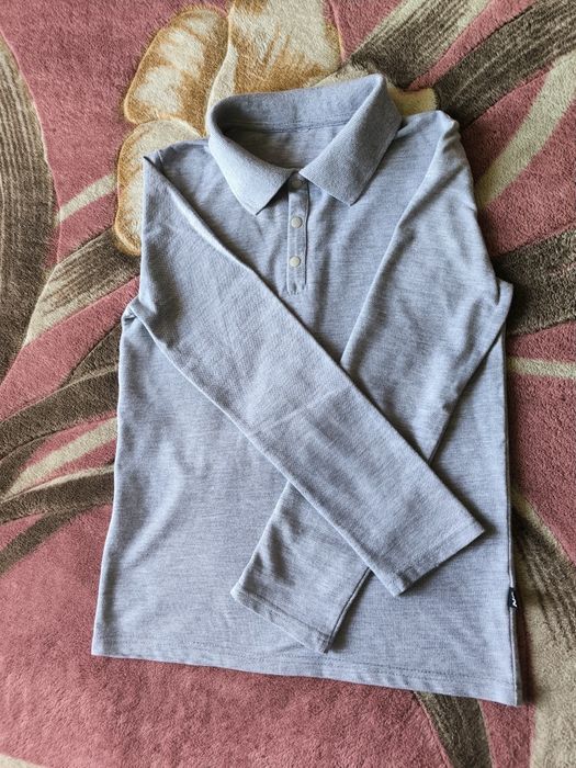 Рубашка поло, школьная. Рост 140