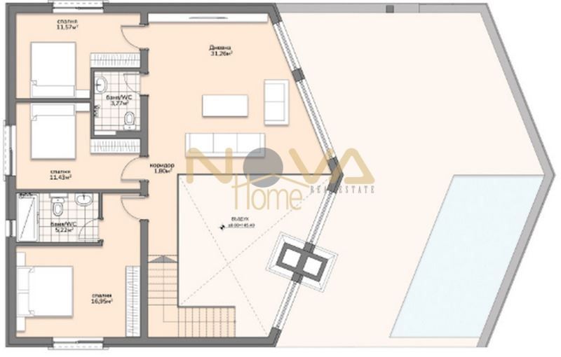 Къща в Варна, област-с.Долище площ 450 цена 440000