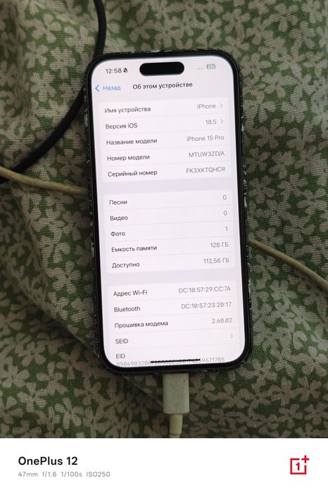 iPhone 15 Pro Natural Titanium
