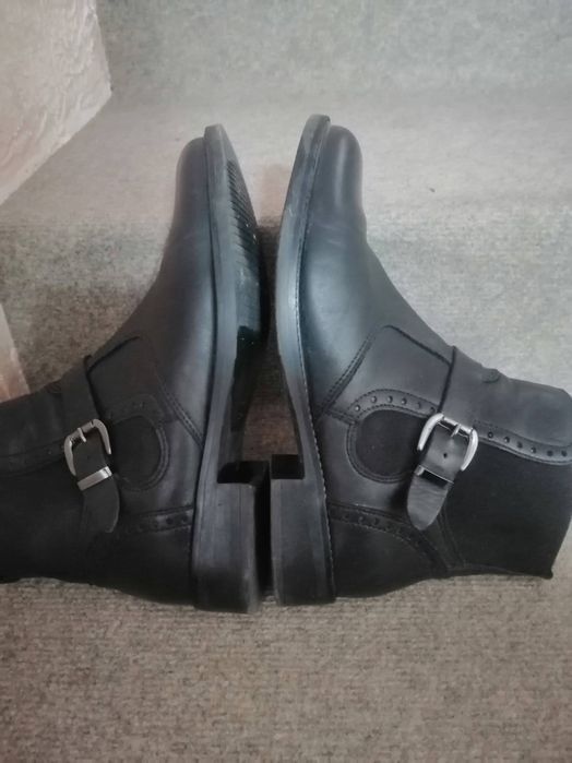 Дамски боти от естествена кожа Тамарис