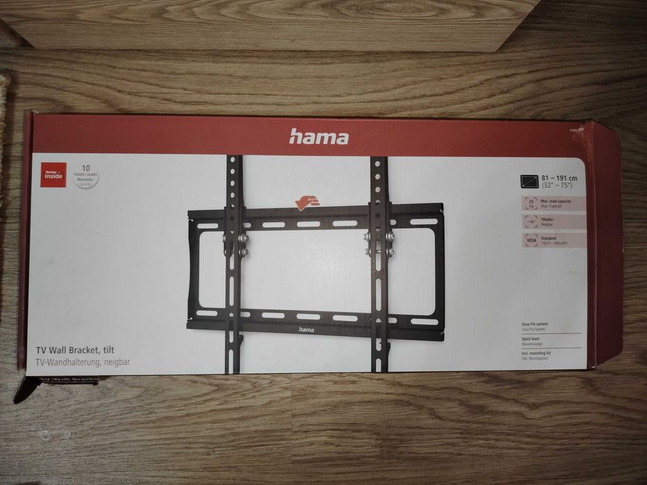Suport TV de perete Hama , Reglabil, 32"-75" (81cm-191cm) , NOU