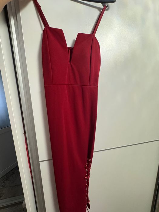 Rochie roșie mulata