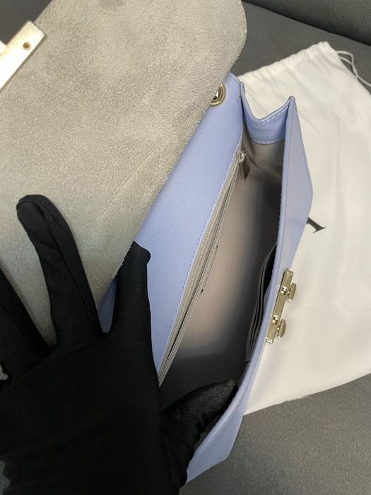 Furla Bella Medium синя чанта