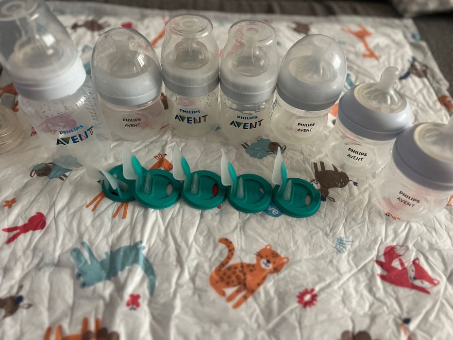 Бебешки шишета Philips avent + anti-colic and reflux
