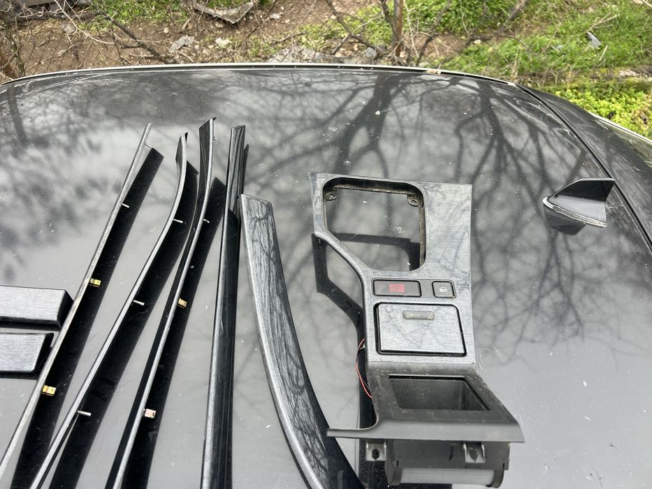 Бмв bmw Е39 лайстни черни графит