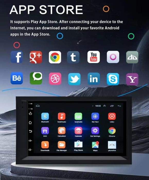 Navigatie Android Mercedes Actros/Atego 2011-2023