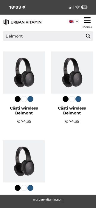 Casti wireless urbanvitmain