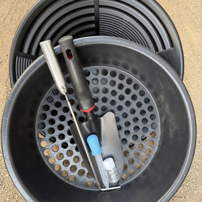 Лоток Тазик для промывки золота тилла ювиш учун лаган тогора комплект