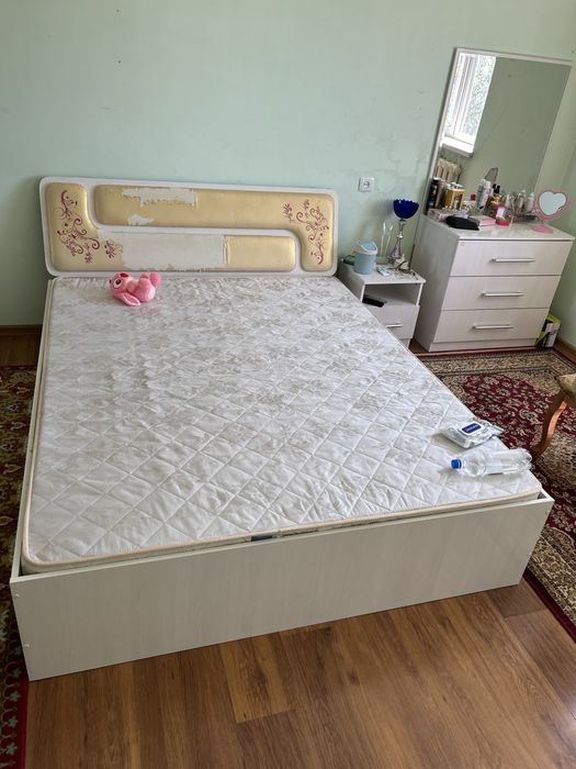 Кровать с матрасом 48мың. 48тыс
