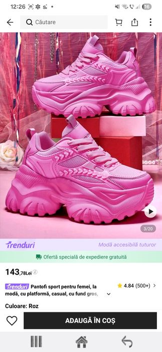 Adidași noi Shein