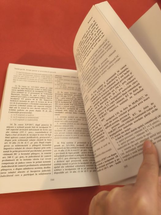 Carte Teste-Grila, Drept Penal Mihail Udrouiu Ed 10| Stare Impecabila