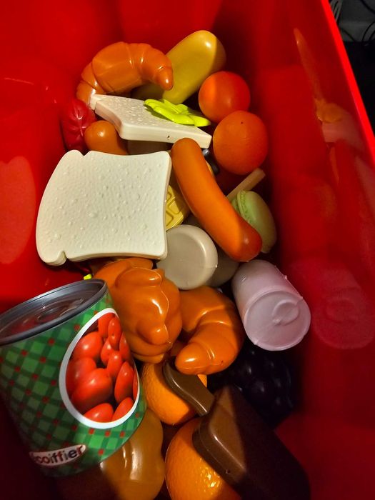 Игрален комплект Ecoiffier - Пазарен щанд с количка