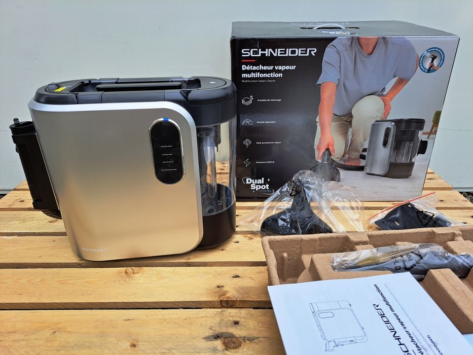 Aparat de curatat cu abur Schneider XL, 2000 W, 1.6 L Cod: SCVC04DEXL