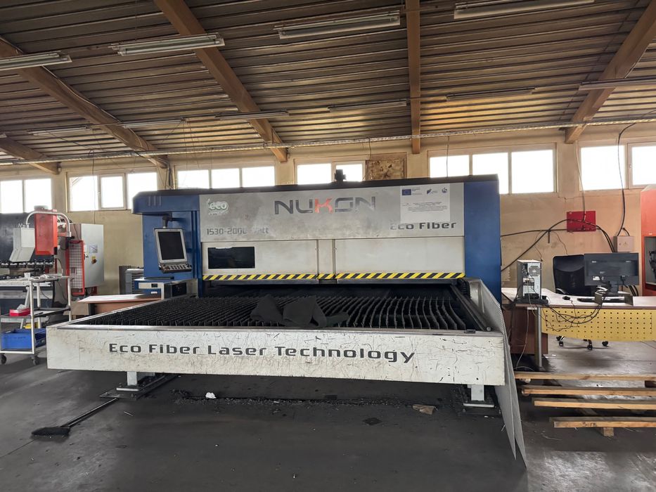 Лазерна машина Nukon 1500 x 3000, 2 kw