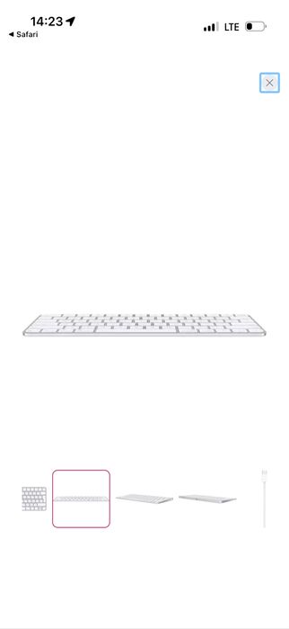 Клавиатура APPLE Magic Keyboard with Touch ID
