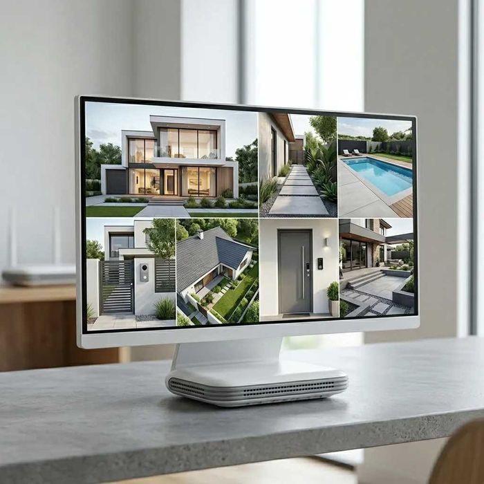 WiFi NVR видеорекордер 8 канала – 1944p Super HD – IP камери