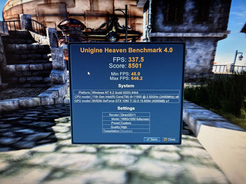 Placa video GTX 1080 TI, 11 GB