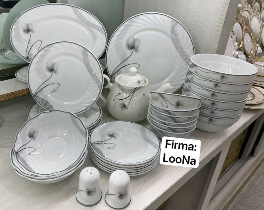 Посуда набор 6 персон, Loona,  Luminarc,  Небьющийся посуда