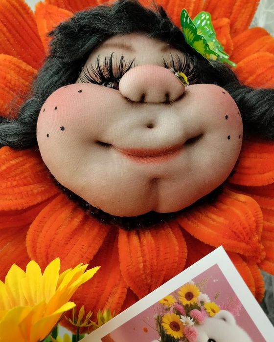 Куклы-цветы из капрона