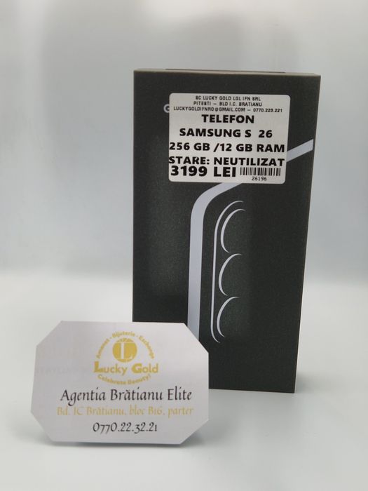 Samsung S 26 256 GB Neutilizat cod 26196