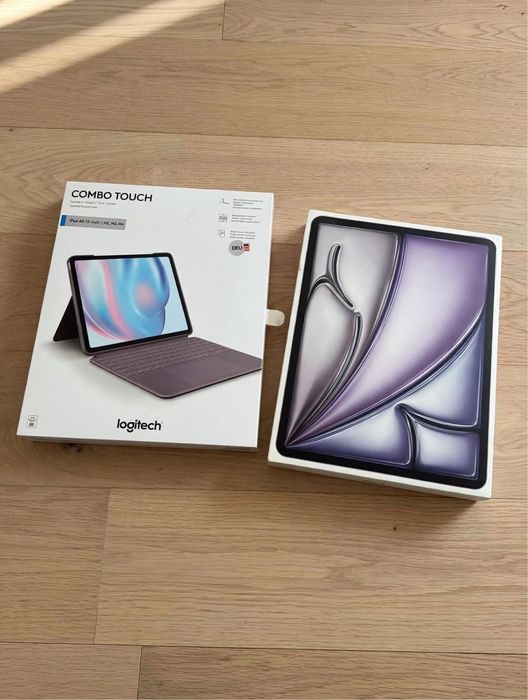 iPad Air 13 inch grey - Logitech Combo Touch