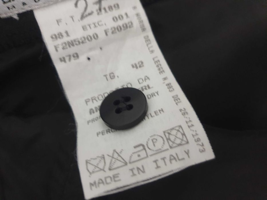 Fusta neagra lunga emporio armani originala made in italy xs