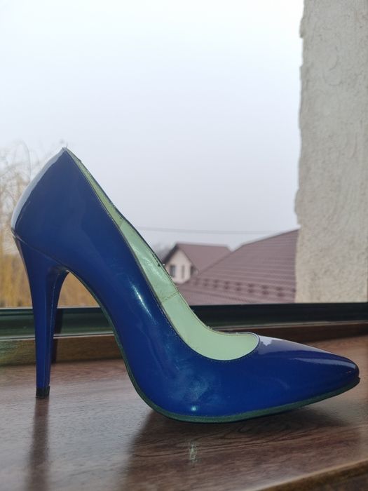 pantofi dama Marelbo royal blue