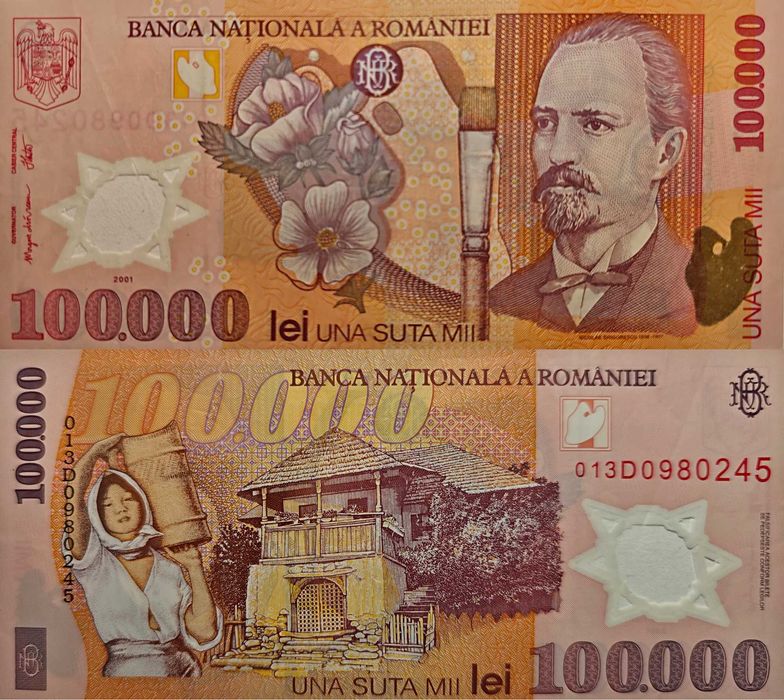 Bacnote romanesti vechi