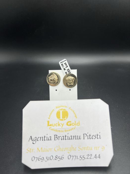 Cercei aur 14 k 3.88 gr cod 48722