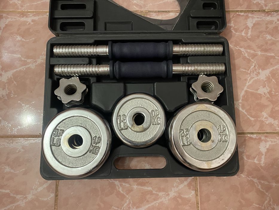 Set gantere 16Kg greutati