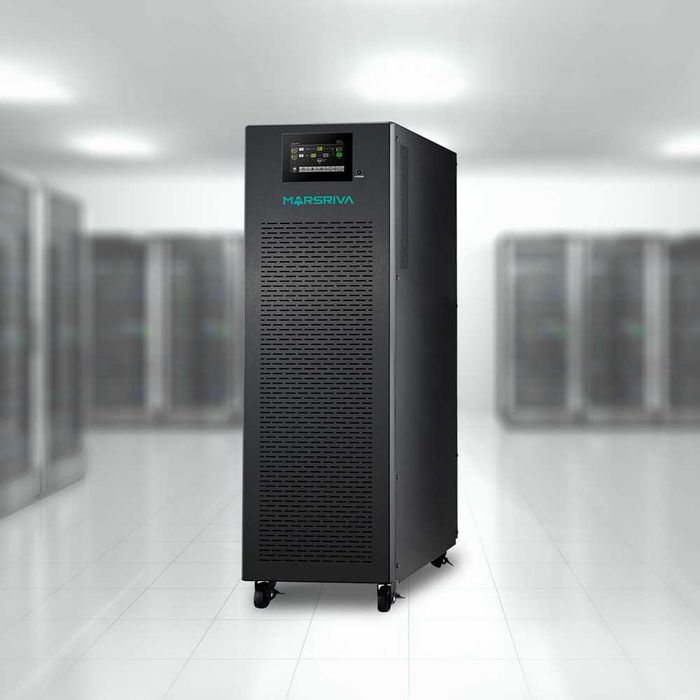 UPS, ИБП MarsRiva 40кВа ON-LINE Tower 3:3 фаза без аккумуляторов