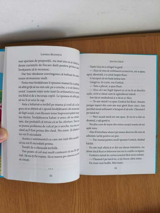 -50% Carte copii Sora lui Colacel, de Lavinia Braniste, editura ARTHUR