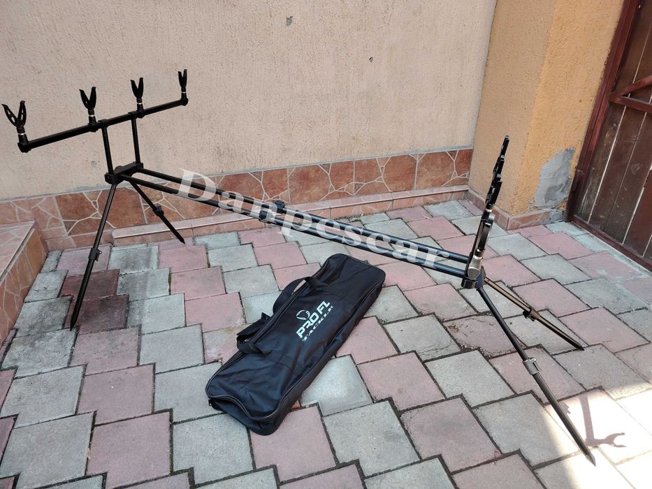 Rod pod PROFL BLACK pentru 4 lansete cu 4 picioare ( Duo Pod ) FL157