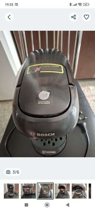 Espressor cu capsule Bosch Tassimo Happy