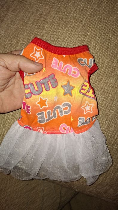 Hăinuțe, ham, zgardă pentru cățel talie mică ori pisică